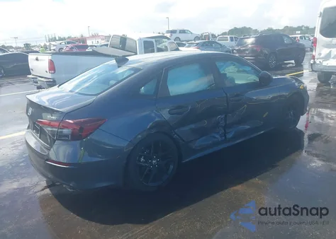 2025 Honda Civic Sport из США, поврежденный, VIN 2HGFE2F51SH593815